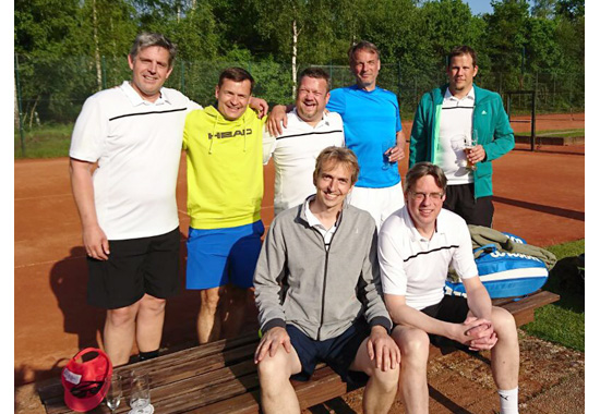 Mannschaft Herren 40 II (einige Spieler)